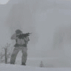 Snowy snipper